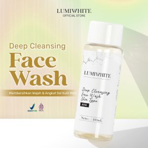 LUMIWHITE DEEP CLEANSING FACIAL WASH ORIGINAL BPOM