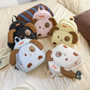 Balo Đi Học Hoạt Hình Chó Con Đôi Đi Du Lịch Bé Trai Và Bé Gái Ngăn Chống Thất Lạc Túi Đựng Đồ Cho Trẻ Em Từ 3 Tuổi Trở Lên