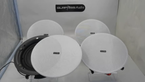 4-piece bluetooth wifi ceiling speakers powerful sound quality built-in digital class d music player spk active ceiling