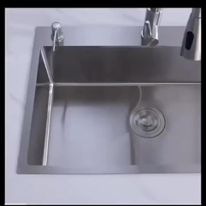 REAIM SINK SET Paket Kitchen Sink Hitam Wastafel Cuci Piring Stainless/sink cuci piring