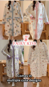 Maternity Long Sleeve Breastfeeding Maxi NightDress DressMaternity Dress Nursing Dress M-3XL Cotton Fabric