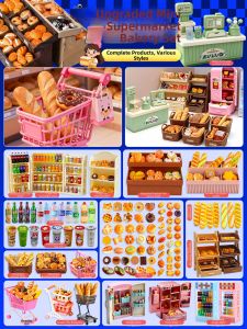 Mini Supermarket Model DIY Children Toy