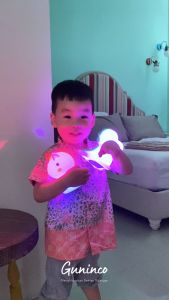 GUNINCO Lampu Tidur Hias Karakter / Lampu LED Karakter Dinosaurus Unicorn Lucu dan Unik