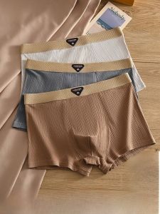 MiiOW | Pure Cotton Mens Underwear 2025 New Antibacterial Boxer Shorts Lightweight Breathable Skin-friendly Summer Briefs