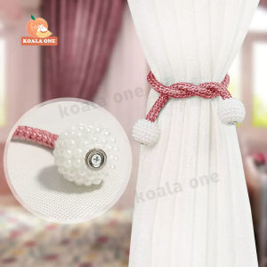 สวยงาม ที่รัดผ้าม่าน สายรัดผ้าม่าน ที่รัดผ้าม่าน สายรัดเก็บผ้าม่าน แบบแม่เหล็ก สายรัดผ้าม่าน ตกแต่งด้วยมุก สายรวบม่าน สายคล้องผ้าม่าน สายรัดม่าน