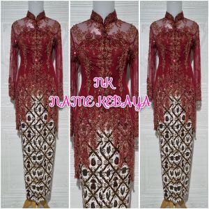 kebaya pesta kebaya modern kebaya ibu hajat + longtorso bisa COD