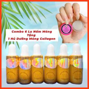 Combo 6 Lọ Nấm Móng ( tặng 1 hủ dưỡng Dài Móng)
