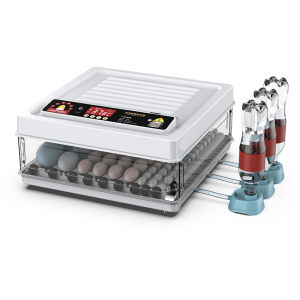 12/24/48/64/130 Egg Incubator Fully Automatic 220V/12V Hatcher Chicken Duck Goose Quail Bird Incubator for Egg Automatic