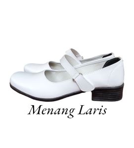 sepatu pantofel wanita putih