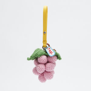 Tagi. Magi Grape Crochet Bag Pendant