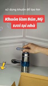 Khuôn làm bún tươi bằng inox cao cấp an toàn vệ sinh - khuôn làm bánh canh bánh lọt sợi bún