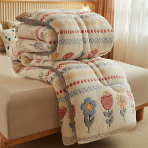 Thermal Milk Fleece Quilt Double-sided