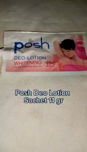 POSH - Deodoran Posh Deo Lotion Kemasan Sachet Perawatan Wanita Dan Pria Anti Bau Ketiak 11gr