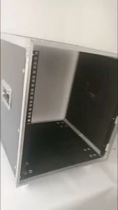 12U Flight Case Mount Cabinet Power Amplifier Rack Server Rack Empty Touring Cabinet With Door
