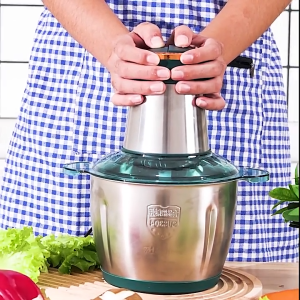 Food Chopper 2L/3L Meat/Vegetable Chopper [LOCAL SG STOCKS]
