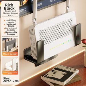 WUBUWEI | Wall Mountable Media Storage Shelf