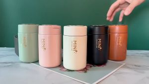 TUMBLER TERMOS MINI VACUUM CUP INSULATED MUG HOT & COOL 260 ML STAINLESS STEEL 304 / TERMOS TAHAN PANAS & DINGIN / COFFEE TUMBLER