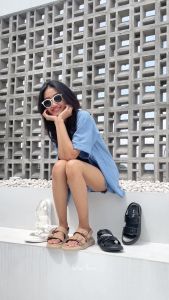 Sara Sara AYANA: Sandal Tali Model Gesper Terbaru