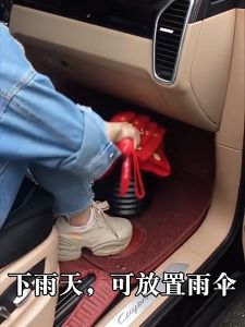 Car trash can supplies multifunction telescopic folding bucket household umbrella storage bucket