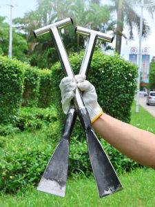Loyang Shovel Traditional Forged Iron Shovel Gardening Tool for Digging Holes Planting Bamboo Root Loosen Soil Flower Bed Shovel