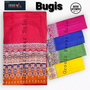 Sampur Tari Anak | Selendang Tari Anak 24 Meter Usia SD SMP SMA Motif Bugis