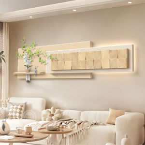 RUIBAHAO | 3D Stereoscopic Wooden Living Room Decorative Painting