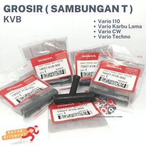 (GROSIR) PIPA VARIO 110 KARBU MURAH HONDA / VARIO LAMA CW TECHNO / TERMINAL RADIATOR VARIO 110 LAMA / PIPA T SELANG T KRAN T PIPA SALURAN UDARA / KVB PIPA T SAMBUNGAN SELANG RADIATOR JOINT THREE WAY HOSE MOTOR VARIO OLD TEKNO / SELANG UDARA VARIO110