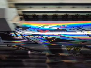 Ninja R Sticker List Striping Standar Hologram Kawasaki Ninja R 2014