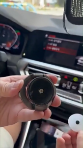 [SG Stock] Magnetic Car Phone Holder Alloy 360 ° Rotatable Car Magnetic Bracket Foldable Dashboard Navigation Phone Stand