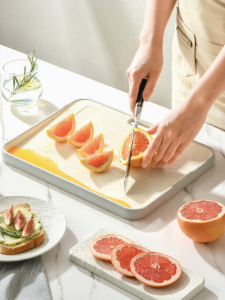 XIANGYOUYOU | Anti-Mold & Antibacterial Kitchen Cutting Board with Non-Slip Base