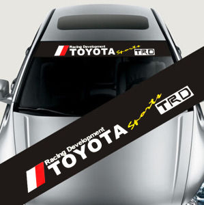 Toyo ยางบังแดดสติกเกอร์กระจกหน้ากระจกรถยนต์เลเซอร์สติ๊กเกอร์สะท้อนแสง สติ๊กเกอร์ติดกระจกหน้ารถยนต์ สติ๊กเกอร์ติดกระจก สติ๊กเกอร์ติดกระจกรถยนต์ สติ๊กเกอร์ติดกระจกหน้า - Lazada