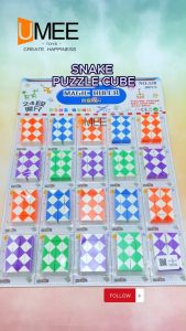 20Pcs Party Gift Snake Puzzle Cube Pad for Party Gift-Loot bag filler