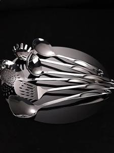 Stainless Steel Cooking Spatulas and Ladles