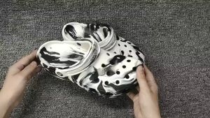 Eco-Friendly Casual Footwear: Personalized Graffiti Crocs