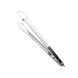 PD- ที่คีบอาหาร สเตนเลส/พลาสติก(มีให้เลือกซื้อมากถึง2สี!) ไม้คีบอาหาร ที่คีบอาหารทอด ที่คีบอาหารทอด ที่คีบ