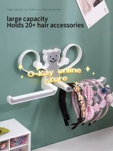 O-KAY Dudukan Layar Penyimpanan Aksesoris Rambut Pengatur Multi-fungsi Pengatur Rambut