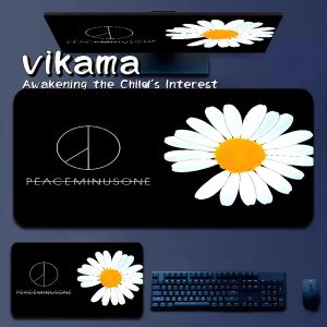 VIKAMA Simple Patterned Diatomite Table Mat Home Decoration Absorbent Non-slip Desktop Decorative Mat Kitchen Draining Mat