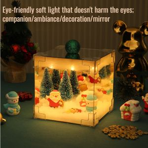 【HOT】Christmas handmade luminous mini night light