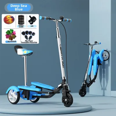 Kids Tricycle Scooter Foldable