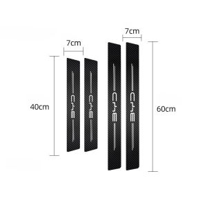 4Pcs Car Door Sill Anti-scratch Stickers Decorative Strip For BYD Atto SEAL Sealion 7 Seal U e5 Yuan Han Tang Song Qin Dolphin