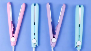 BABA Mini Portable Hair Straightener Curling Iron Crimper Multi-Function Snack Bag Sealer Penutup Beg Makanan迷你式直发卷发玉米烫夹