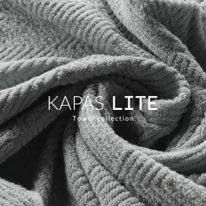 KAPAS LIVING | KAPASLITE Premium 100% ELS Cotton Towel Collection | Hypoallergenic Bath/Hand/Face Towels | OEKO-TEX Certified