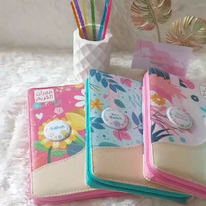 Quran Free Custom Nama Quran Isi Blok Latin Tilawah Quran Ukuran A5 Kaleb Resleting