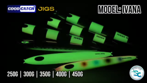 GoodCatch Jigs Model Ivana Mi5 250g 300g 350g Deep Sea Speed Jig Tuna GT Metal Jigging Lure