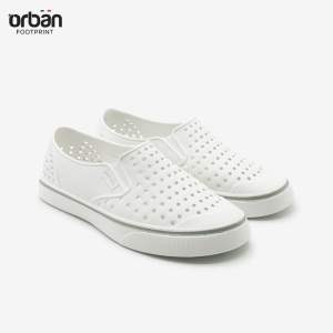 [Urban CHÍNH HÃNG Mẫu mới] Giày nhựa lỗ nam nữ đi mưa đi biển Urban - Chất liệu Eva siêu nhẹ chống nước giá tốt - Trắng dành cho mọi lứa tuổi