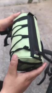 Bike Handlebar Bags 3L Water-Resistant Bicycle Front Storage Bag Multi-Point Storage Large Main Compartment Crossbody Bags