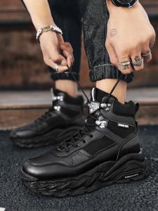 Invisible Heightening Mens Shoes 12cm Thick Bottom High Top Board Shoes Versatile Sports Casual Mesh Breathable Dad Shoes