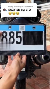 Aluminium‌ Alloy Plate Number Holder Cover Universal ‌Motorcycle Front Rear License Plate Frame Holder For Motorcycle New LTO Plate Size Carbon