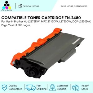 ETQ Compatible Toner Cartridge for DCP-L2550DW HL-L2375DW HL-L2395DW