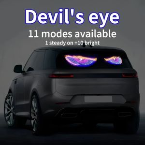 Truck Devils Eye Light RGB Dynamic Demon Eye Decorative Light Led Display Decor Pixel Panel Windshield USB 5V Multi-Mode Lamp